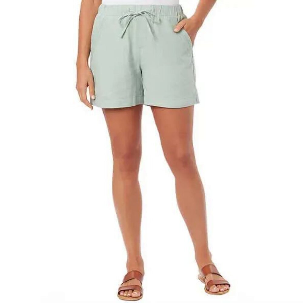 Briggs Ladies' Linen Blend‎ Shorts